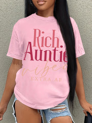 Women's T-shirt Fashion Street Short Sleeve Tops Loose Oversized Shirt Tshirts Creativity Streettshirt Individual Casual Clot