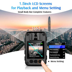 BOBLOV Full HD 1296P N9 Mini Body Camera Portable Night Vision Police Wearable Cameras Support 256G DVR Bodycam Dropshipping