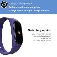 Smart Watch Wristband Waterproof Watch Blood Pressure Heart Rate Monitor Fitness Tracker Sport Smart Bracelet Electric Clock