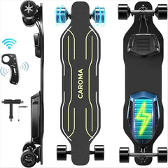 Electric Skateboards Longboards Dual-Drive Electric Scooter For Adults Teens With Remote Control And Charger Cycling Accessories
