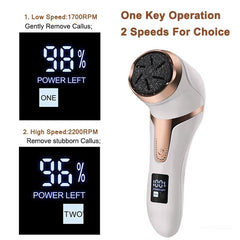 Electric Foot File Pedicure Machine Callus Remover Rechargeable Foot Heel Cracked Dead Skin Scrubber Polisher Grinder Tools