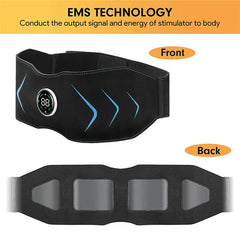 Waist Abdominal Muscle Stimulator EMS Body Abs Slimming Belt Vibration Fitness Belts Weight Loss Arm Leg Workout Equiment