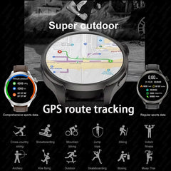 2025 New For HUAWEI Outdoor Sports Smart Watch Men AMOLED Screen NFC GPS Compass Heart rate Waterproof Bluetooth Call SmartWatch