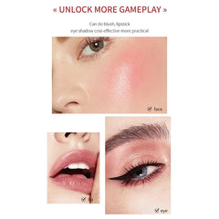 3-in-1 Lip Tinted Moistured Blush Cheek Stick Silky Brighten Blush Cream Blusher Cosmetics Tubes Matte Contour Cosmetics