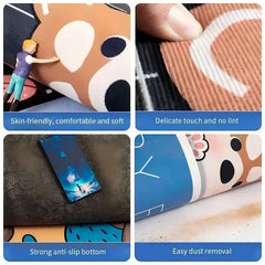 Stone And Tile Pattern Doormat Non-Slip Bath Mat 100% Polyester Living Room Bedroom Kitchen Rug Indoor Outdoor Home Decor Carpet