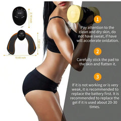 EMS Intelligent Buttocks Massager, Smart Buttocks Device, Butt Lifting Stickers, Home Buttocks Fitness Device