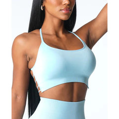 Invincible Seamless Bra Spandex Woman Fitness Elastic Breathable Breast Enhancement Leisure Sports Underwear Yoga bra