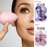 7PCS Canned Cosmetic Sponge Set Dry And Wet Liquid Foundation Powder Puff Professional Cosmetic Tools Make-up Artist