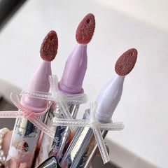 Peach Jelly Lip Glaze Non-stick Lip Tint Lasting Cosmetics Liquid Lip Moisturizing Crystal Lipstick Korean Glass Gloss Makeup