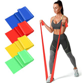 Resistance Bands Exercise Physical Therapy Bands Yoga Pilates Pull Strap for Home Gym Fitness Stretching Strength Training
