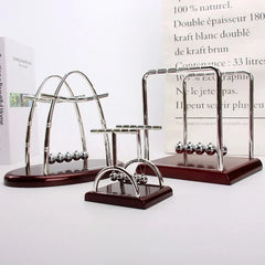 Newton Cradle Balance Steel Balls Perpetual Motion Collision Ball School Teaching Physics Science Pendulum Toy Home Decoration