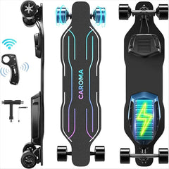 Electric Skateboards Longboards Dual-Drive Electric Scooter For Adults Teens With Remote Control And Charger Cycling Accessories