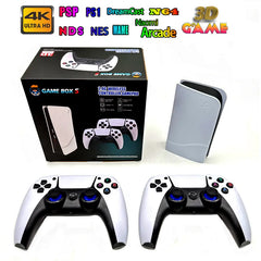 2025 NEW P5 Plus 40000 Games S905 Chip Video Game Console 4K HD Ostalgic Video Game Consolem 3D Play HDMI 2.4G Wireless TV BOX
