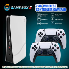 2025 NEW P5 Plus 40000 Games S905 Chip Video Game Console 4K HD Ostalgic Video Game Consolem 3D Play HDMI 2.4G Wireless TV BOX