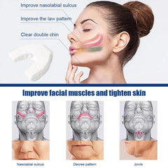 Jaw Exerciser Neck Toning Jawline Exercise Face Muscle Trainer V Shape Faceshape Fitness Resistance Levels Double Chin Reducer