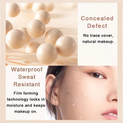 Frivolous Liquid Foundation Full Coverage Wodo Makeup Base Oil Control Lasting Waterproof Concealer BB Cream Foundation Cosmetic