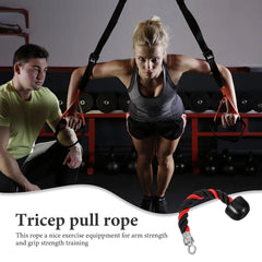 1pcs Triceps Downstring Rope Cable Attachment Biceps Single Pull Workout Training ToolsGym Home Fitness Equipment Tricep