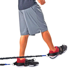 2PCS Ankle Resistance Straps Kickback Gym Cable Attachments Resistance Bands Shoe Pull Fitness  Supplies Ankle Pull Straps