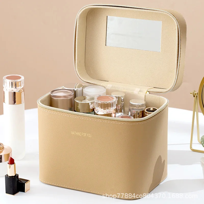 Large Capacity Cosmetic Bag Skin Care Products Portable Travel Cosmetic  Waterproof Case Travel Cosmetic Organizer