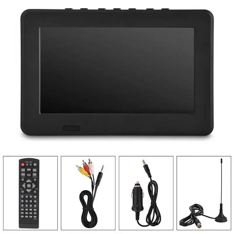 LEADSTAR 7 Inches Rechargeable Digital Color TV Television Player TFT-LED Screen TV Portatil Digital Television