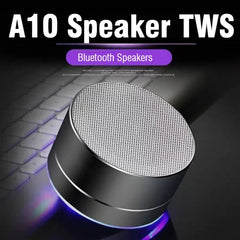 A10 Wireless Bluetooth speakers Outdoor Subwoofer Mini Portable Speaker Music Aluminum Alloy TF Card Radio Sound voice box
