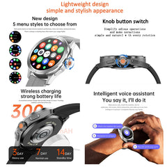 2025 New For Xiaomi S4 Ultra GPS Smart Watch Men AMOLED Outdoor Sports Track NFC Heart Rate Waterproof Bluetooth Call Smartwatch