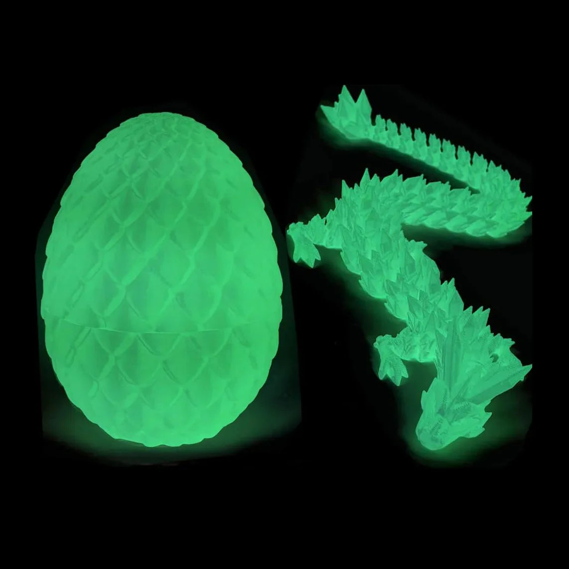 3D Printed Dragon Rotatable Connected Dragon Western Crystal Dragon Home Offices Desktop Crafts Decoration Creatives Gift Decor