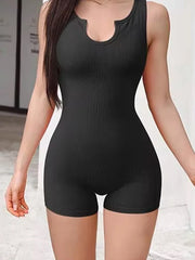 New Spring Summer Sleeveless Wrapped Casual Sports Fitness Jumpsuits For Women