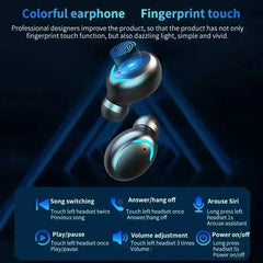 Earphone Bluetooth TWS 5.3 Wireless Headphones Hifi Stereo Sports Game Waterproof Earbuds Headset Hearing Aids With Mic Handfree