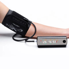 Rechargeable Tensiometer Smart Blood Pressure Monitor Arm Cuff Tonometer Digital Sphygmomanometer Voice Medical BP Monitors
