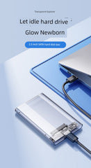 Dayerstable SATA Hard Disk Box External Enclosure USB3.0 Mechanical Solid State Connection Box 2.5/3.5 Inch USB to IDE Sata