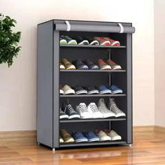 Dustproof Shoe Rack Multilayer Shoe Cabinet Organizer Minimalist Nonwoven Home Furniture Space-saving Cabinets Shoe Shelf