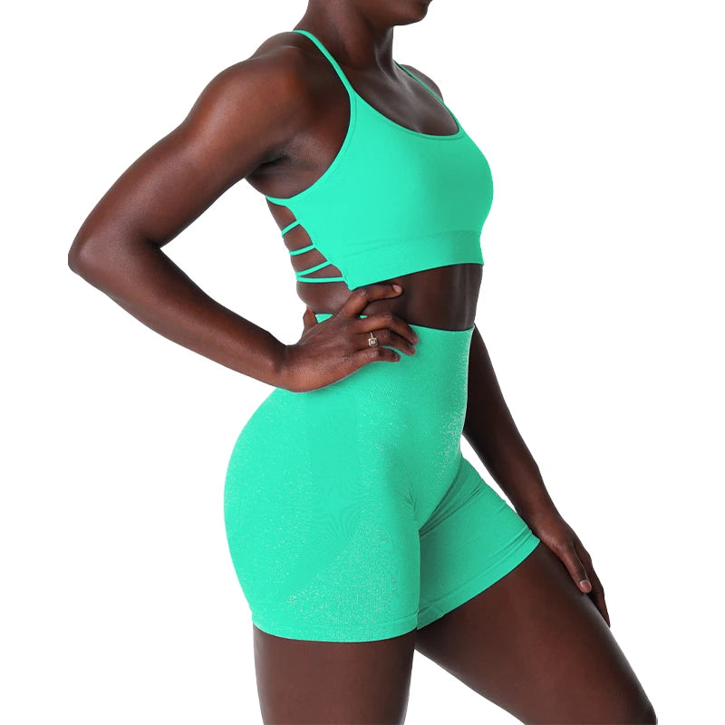 Invincible Seamless Bra Spandex Woman Fitness Elastic Breathable Breast Enhancement Leisure Sports Underwear Yoga bra
