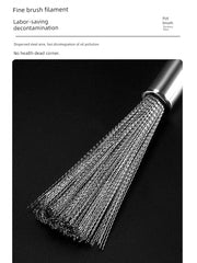 Creative Kitchen Utensils For Home Complete Canteen Stainless Steel Long Handle Marvelous Pot Cleaning Accessories Practical Living Utensils Small Supplies