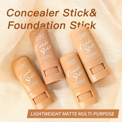 Makeup Solid Concealer Stick Cream Corrector Acne Dark Circles High Covering Moisturizing Oil Control Foundation Base Cosmetics