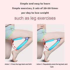 Pelvic Floor Exerciser Leg Trainer for Women Muscle Arm Chest Waist Trainer Home Fitness Equipment  academia equipamento