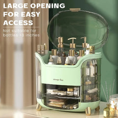 Large Makeup Organizer Plastic Clear Cosmetics Storage Box Jewelry Lipstick Cosmetics Container Bathroom Makeup Vanity Organizer