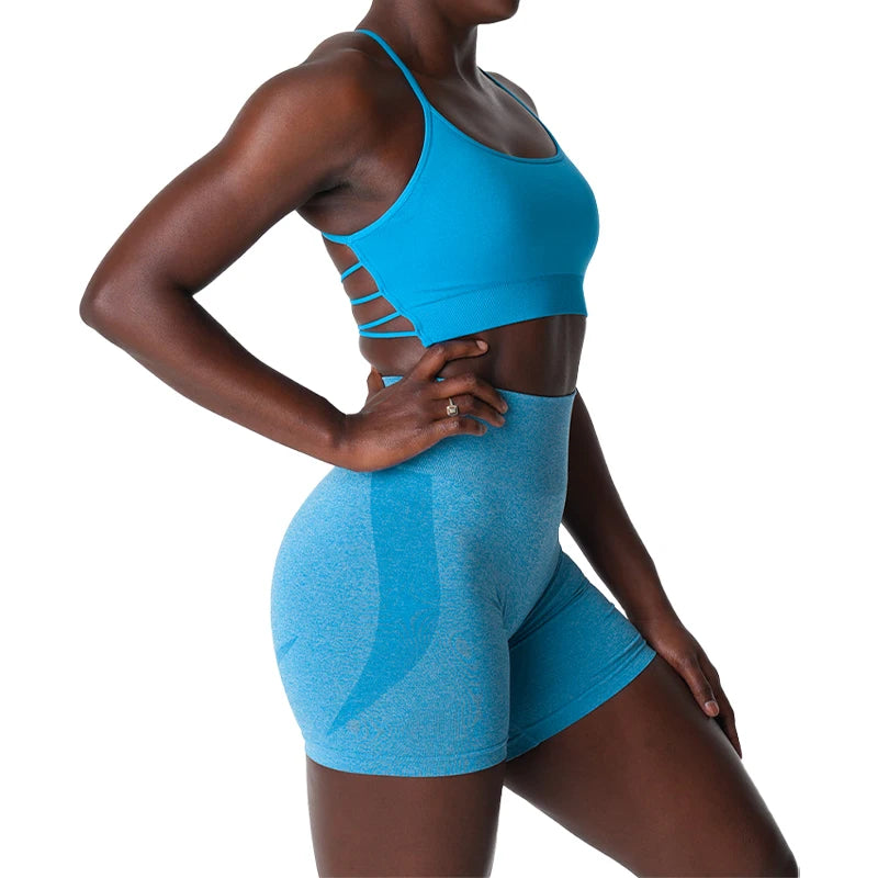 Invincible Seamless Bra Spandex Woman Fitness Elastic Breathable Breast Enhancement Leisure Sports Underwear Yoga bra