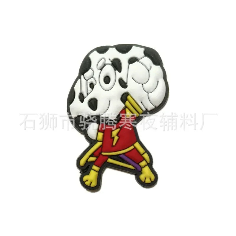 10pcs Kawaii Bluey Family Cartoon Creative Straw Accessories Party Home Cute Animal Theme Colorful Straws Bluey And His Friends