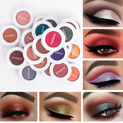24 Color Monochrome Eye Shadow Palette Diamond Sequins Cosmetics Soft Matte Waterproof Durable Eye Make-up for Women