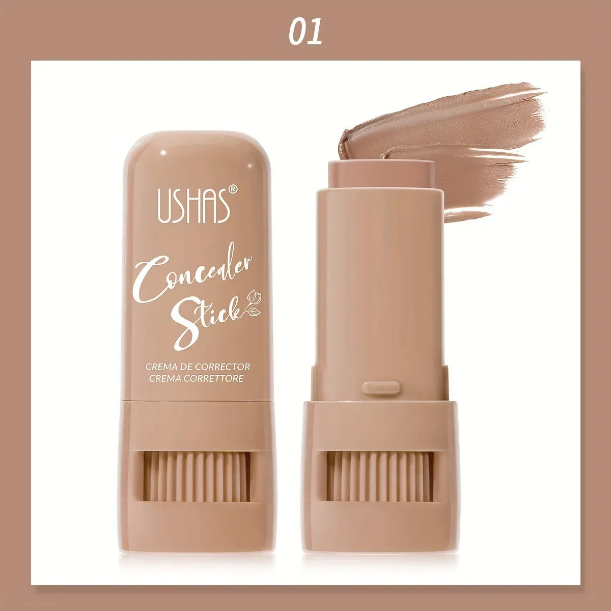 Makeup Solid Concealer Stick Cream Corrector Acne Dark Circles High Covering Moisturizing Oil Control Foundation Base Cosmetics