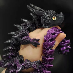 New 3D Print Akatsuki Magic Dragon Model Multi-joint Movable Creative Table Home Decoration Desk Ornament Toy Gift
