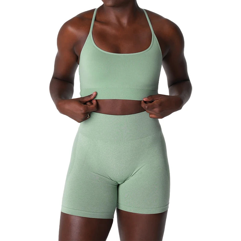 Invincible Seamless Bra Spandex Woman Fitness Elastic Breathable Breast Enhancement Leisure Sports Underwear Yoga bra