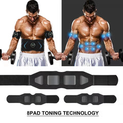 Waist Abdominal Muscle Stimulator EMS Body Abs Slimming Belt Vibration Fitness Belts Weight Loss Arm Leg Workout Equiment