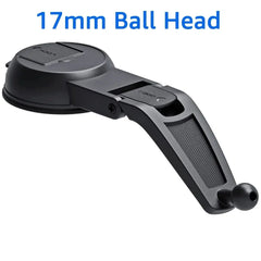 17mm Ball Head Car Dashboard Suction Cup Cellphone Bracket 180 Degree Evert Car Mobile Phone Holder Base Accessories