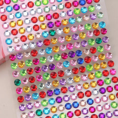 Face Diamonds Gems Adhesive Glitters for the Rhinestone Face Pearls Makeup Festival Jewels Nail Temporary Tattoos Body Stickers