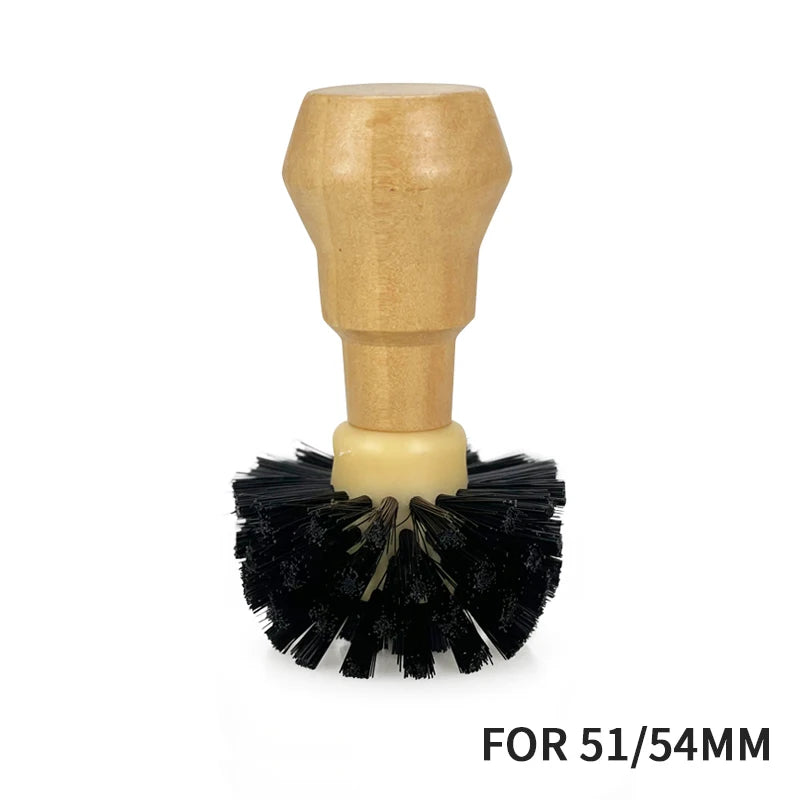Coffee Brush Cleaner Solid Wood Portafilter Basket Cleaning Barista Dusting Tools Espresso Machine Accessories Home Cafe Goods